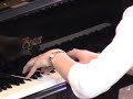 megan vamos performs stephen heller's etude in e major from the boston grand piano during the april 20, 2008 strathroy united church service.

stephen heller (15 may 1813, pest, (now budapest, hungary) -- 14 january 1888, paris, france) was a hungarian composer and pianist whose career spanned the period from schumann to bizet, and was an influence for later romantic composers.

heller had been destined for a legal career, but instead decided to devote his life to music. at the age of nine he performed dussek's concerto for two pianos with his teacher, f. brauer at the budapest theater. he played so well that he was sent to study under carl czerny. anton halm was his principal master, and at the age of twelve he undertook a concert tour through vienna, germany, poland and hungary. later on in his years, he went to study in vienna, austria.

after passing the winter of 1830 at hamburg, heller returned to budapest by way of cassel, frankfurt, nuremberg, and augsburg. at augsburg, he was taken ill, and was soon afterwards adopted by a wealthy patron of music.

at the age of 25, he travelled to paris, where he became closely acquainted with hector berlioz, fr�d�ric chopin, franz liszt and other renowned composers of his era. here heller eventually achieved distinction both as a concert performer and as a teacher. in 1849 he performed in england, and in 1862 he played mozart's e-flat concerto for two pianos with charles hall� at the crystal palace. with these brief interruptions, the last twenty-five years of his life were spent at paris. he outlived his reputation, and was almost forgotten when he died in 1888.

heller was a prolific composer for the pianoforte, and although his works are not often said to show surprising originality, they are renowned for their grace and elegance. as regards a specific knowledge of the instrument, heller was considered superior even to mendelssohn; and his poetry of sentiment, pure and rich melody, and fertility of rhythmical invention place him among the very first composers of his genre. his studies remain popular with music teachers and students.