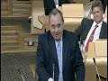 Patrick Harvie MSP at FMQs, discussing the collapse of HBOS Patrick Harvie MSP at FMQs, discussing the collapse of HBOS