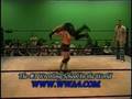 WWA4 Double Knee to Gut Wrestling Move