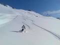 videos de la pata en La Mongie  .No es powder es Champam francés.