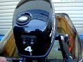This is the first mass produced electric outboard in Australia. Manufactured by Parsun Outboards this is a 4hp and runs off a 48 Volt system.