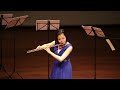 Yasuka Nambu, Flute with Ron Regev, piano, perform Carmen Fantasy, at the Tel Aviv Museum of Art. La Tempesta Dei Solisti concert series, on 6.12.2011