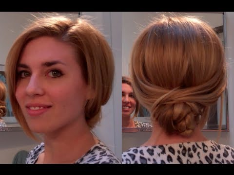how to easy bun hairstyles
