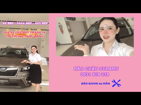 FORESTER IL KM KHỦNG CHỈ CÒN 899TRIỆU ĐỒNG|XE ĐẸP-SALE ĐẸP-GIÁ ĐẸP|Châu Subaru Gò Vấp|0931 988 218|