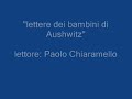 Lettere dei bambini deportati