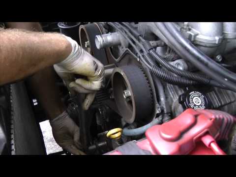 Toyota v6 5vzfe Timing Belt Replacement DIY Part 1