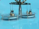 Solar powered twin cylinder Stirling engine Solar powered twin cylinder Stirling engine