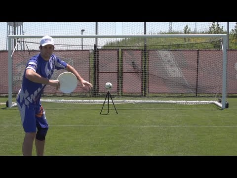 Frisbee Trick Shots | Soccer Edition | Brodie Smith