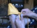 how to do 4 strand rope braid, part 2 making a loincloth