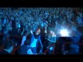 Kirk Franklin bland publiken i Globen