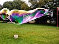Blow the worlds biggest big bubbles at bubblething.com...