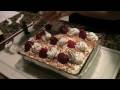 Banana Cream Brownie Squares