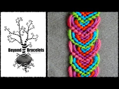 how to easy friendship bracelet patterns