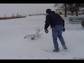 Flying RC in a snowstorm Flying RC in a snowstorm
