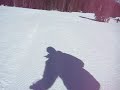 Snowboarding at Snowmass CO