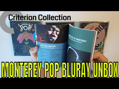 The Complete Monterey Pop Criterion DELUXE BLURAY Edition UNBOXING