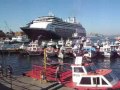 Puerto de Valparaíso Zarpe Transatlántico Rotterdam