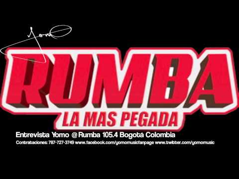 Yomo @ Rumba 105.4 (Bogota Colombia)