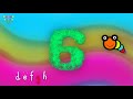 el abecedario canciones infantiles, en español, mayúsculas the abc children