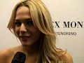 laura chiatti intervista sfilata milano primopiano look matrimonio francesco arca