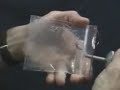 Surface tension of water in microgravity
