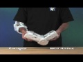 STX G22 WHITE LACROSSE ARM GUARD