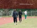 Nigerian athletes prepare for the Beijing Olympics 2008 at the National Stadium in Abuja. June 30, 2008.