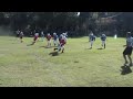 Jack as QB of Bradfield Chargers Football