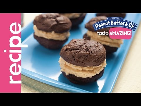 video-linktoworks-Chocolate Peanut Butter Whoopie Pies recipe