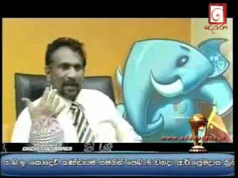 Post-match press conference with Mahela, Match 9, Hobart, CB Series, 2012