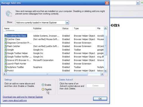 how to enable jre in internet explorer 8