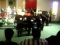 Funeral  service of a Legend Levi Tank Houston Elite pallbearers
