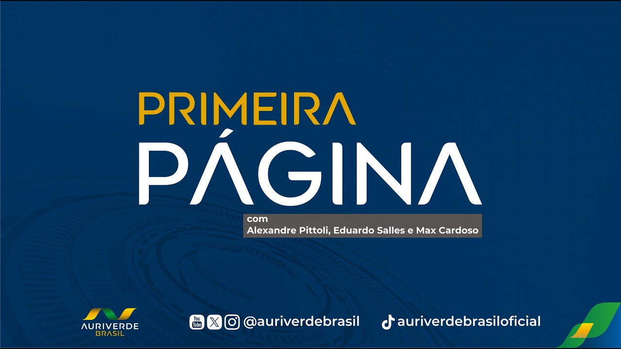 Primeira Página – Alexandre Pittoli - 16/06/2026