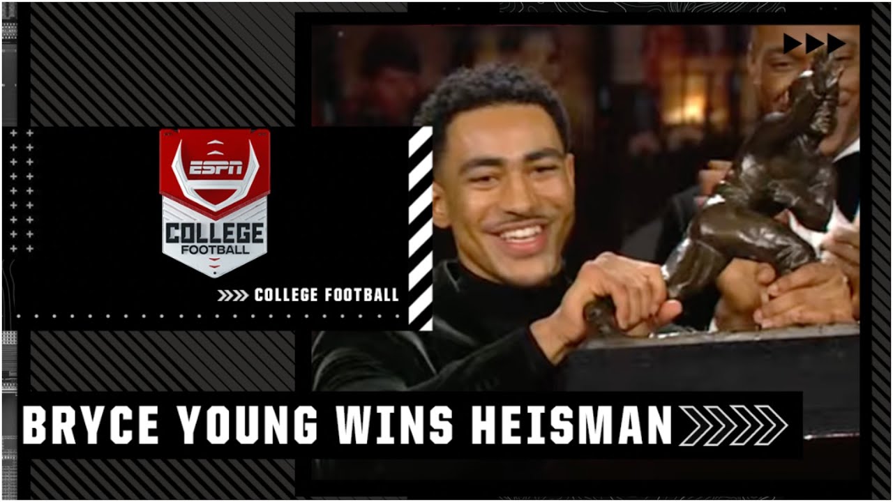 Bryce Young wins 2021 Heisman [Full Interview] | College Football on ESPN
