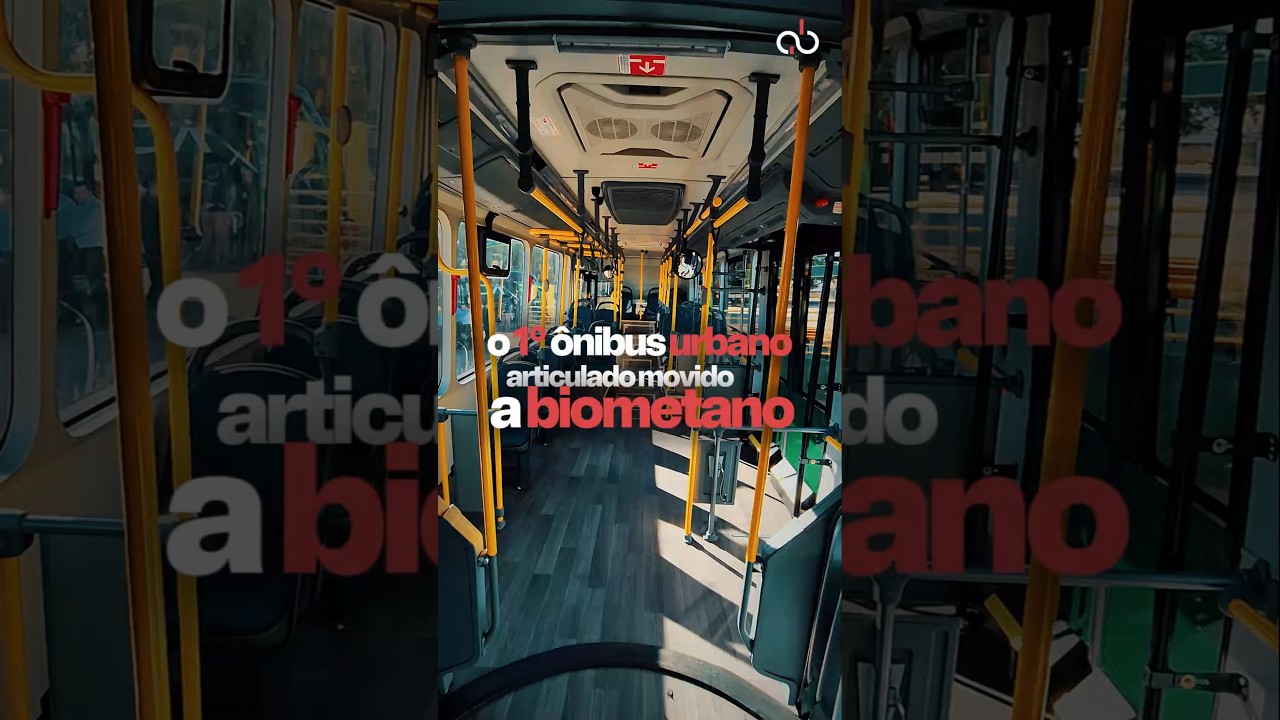 Conheça o primeiro ônibus articulado movido a biometano com Bruno de Oliveira.