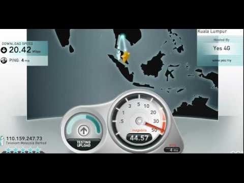 how to test internet speed tm