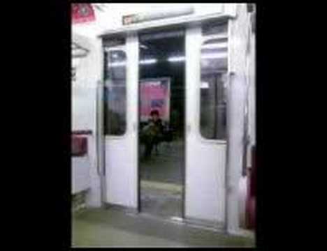 東京メトロ8000系後期車　爆弾閉扉＋チャイム