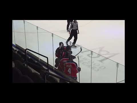 Matteo Andrew drives the net and scores