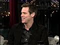 Jim Carrey - Hilarious Christmas Singing on Letterman
