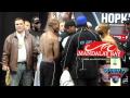 HOPKINS VS JONES II WEIGH IN