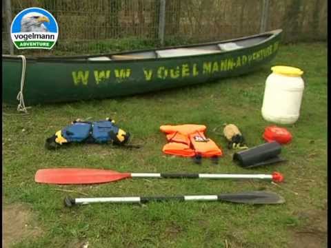 Einweisung in Paddeltechnik und Naturschutz beim Kanufahren