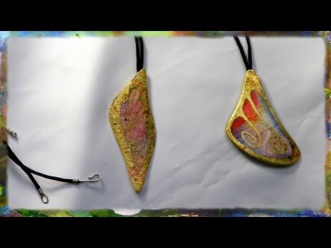 how to apply gold leaf to paper