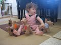 Izzy and the puppies