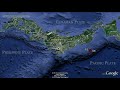 Japan Earthquake Swarm Google Earth Animation