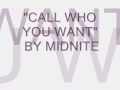 CALL WHO YOU WANT