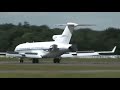 Boeing 727 HZ-SKI Landing at Lasham