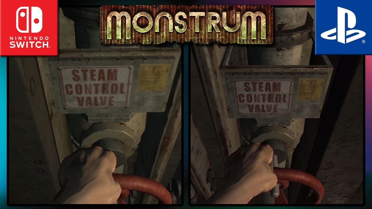 Monstrum | Switch VS PS4 | Trailer Graphics Comparisons