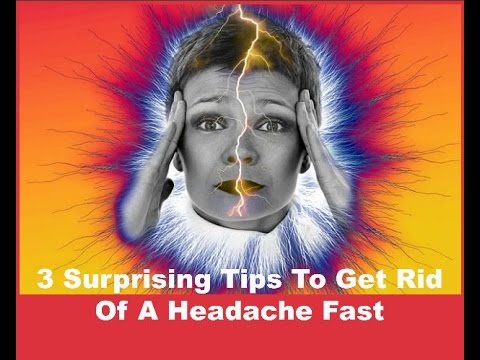 how to relieve pounding headache