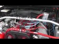 Supatune Sierra Cosworth race car in the pit garage at Brands Hatch race track