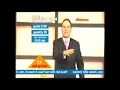 Presentador resbala de cara en programa de televisión